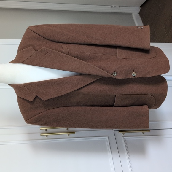 None Other - Vintage Cashmere And Wool Blend Men's Blazer Jacket 40R